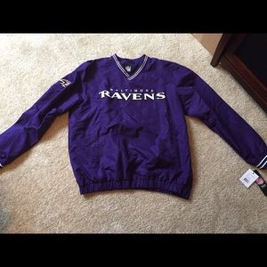 Ravens Men’s pullover. Size Large. New with Tags